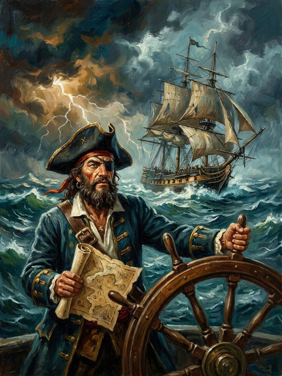 Piratų kapitonas: žmonėms
